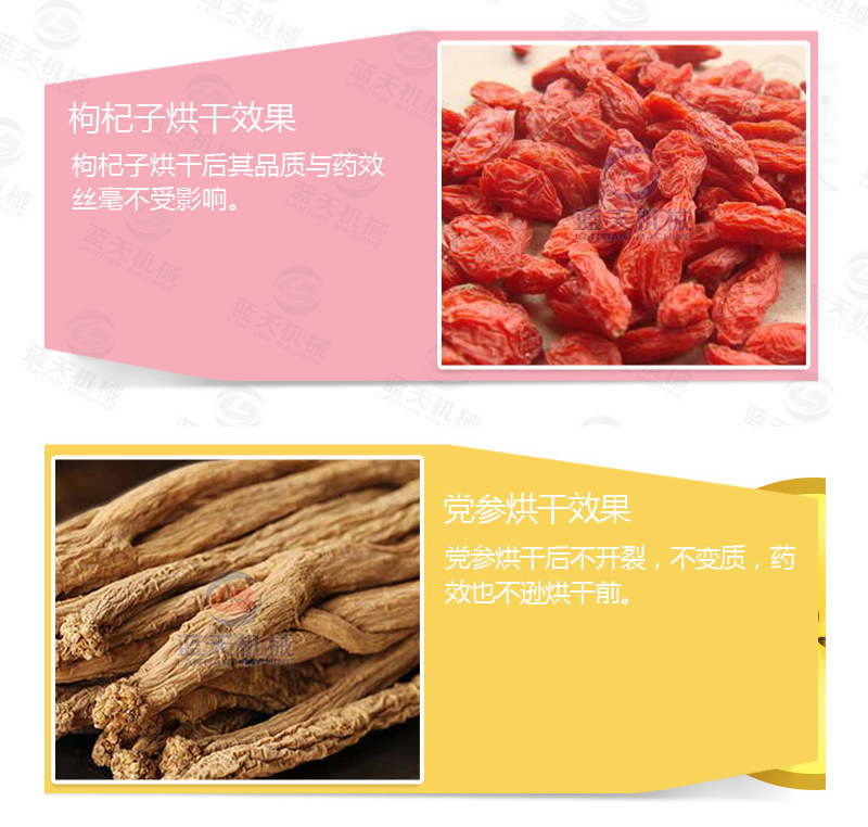 菊花烘干機(jī)產(chǎn)品烘干介紹