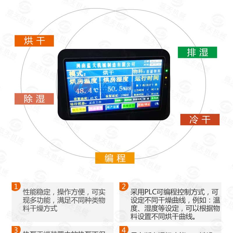 海帶烘干機智能控制系統