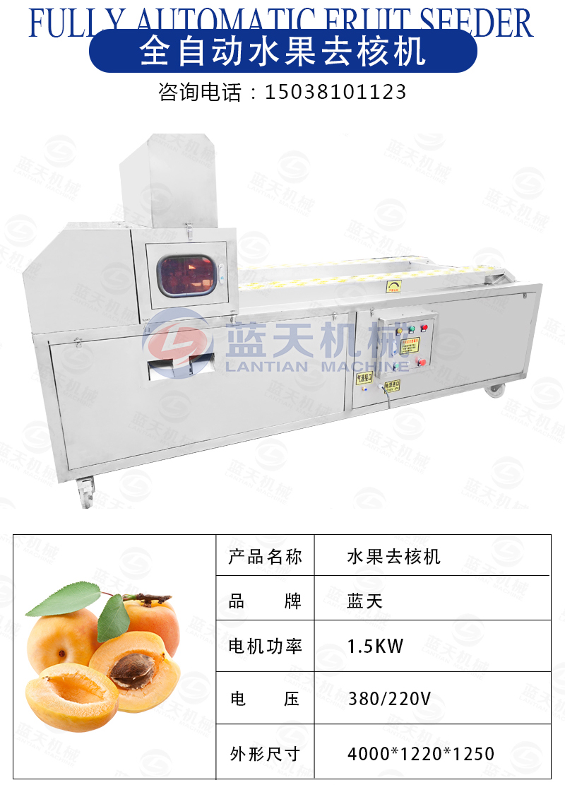 全自動(dòng)水果去核機(jī)